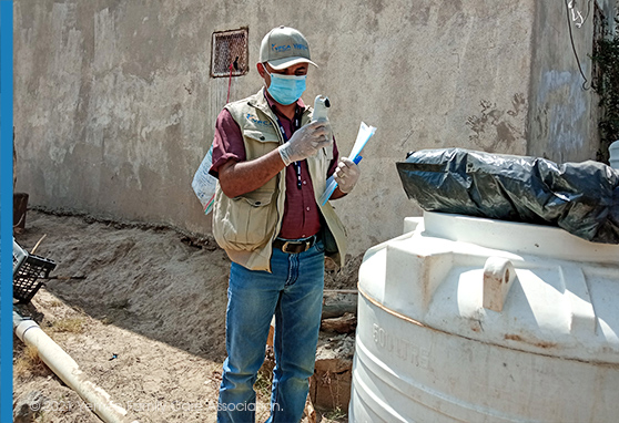 Water quality surveillance guaranteeing potable water and domestic water