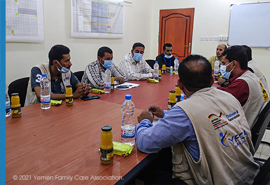 WASH GFP Cluster Coordination Meeting in Shabwah Governorate