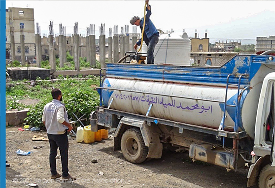 Water Trucking Reduces IDPs Suffering in general, but women in particular