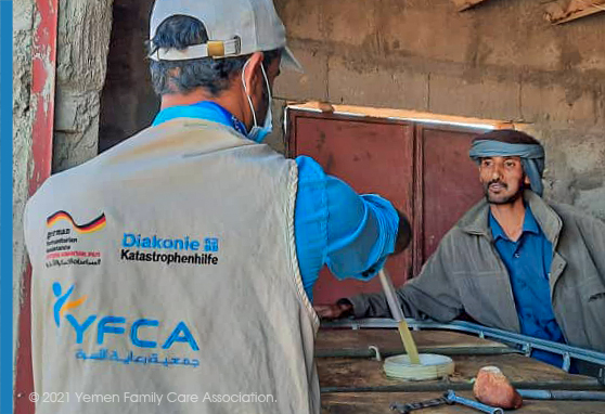 Four (4) water supply systems receive operational support for the eleventh round in three districts (Ataq, Nisab, Jardan) in Shabwah Governorate